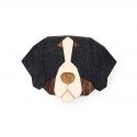 Bernese Mountain Dog Brooch