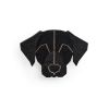Black Labrador Brooch
