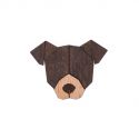 American Pit Bull Terrier Brooch