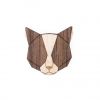 Grey Cat Brooch