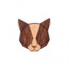 Red Cat Brooch