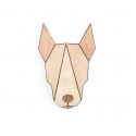 Bull Terrier Brooch