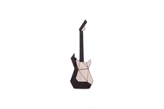 Electric Quitar Brooch