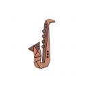 Saxophone Brooch
