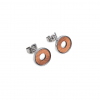 Red Earrings Circle