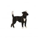 Walking Darkdog Brooch