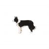 Walking Collie Brooch