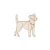 Walking Lightdog Brooch