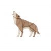 Walking Wolf Brooch
