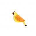 Sunny Cutebird Brooch