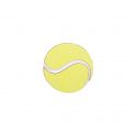 Broșă din lemn Tennis ball Brooch