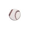 Broșă din lemn Baseball ball Brooch