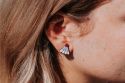 Cercei din lemn Badminton Earrings