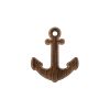 Broșă din lemn Anchor Brooch