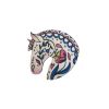 Broșă din lemn White horse Brooch