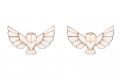 Snowy Owl Earrings