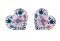 Cercei din lemn Target Earrings