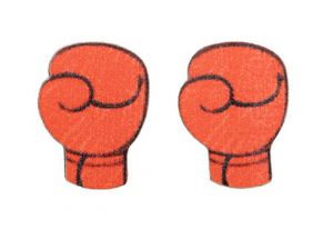 Cercei din lemn Box Earrings
