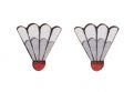 Cercei din lemn Badminton Earrings