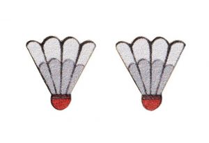 Cercei din lemn Badminton Earrings