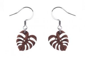 Monstera Earrings