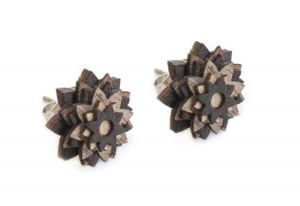 African Flower Earrings