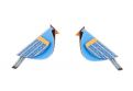 Blue Cutebird Earrings