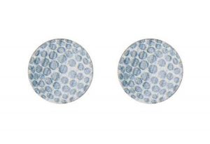 Cercei din lemn Golf Ball Earrings