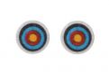 Cercei din lemn Target Earrings