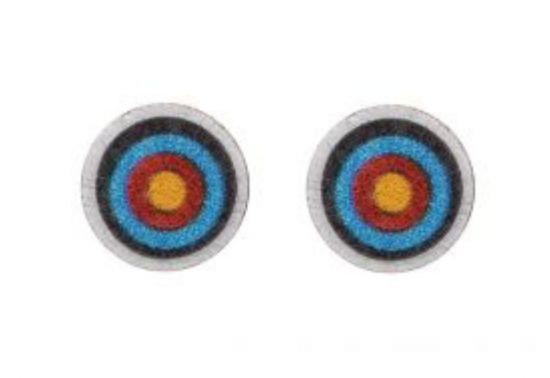 Cercei din lemn Target Earrings