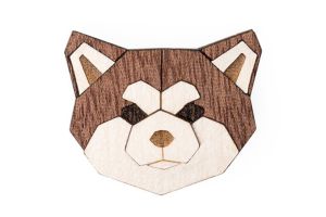 Akita Inu Brooch