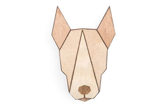 Bull Terrier Brooch