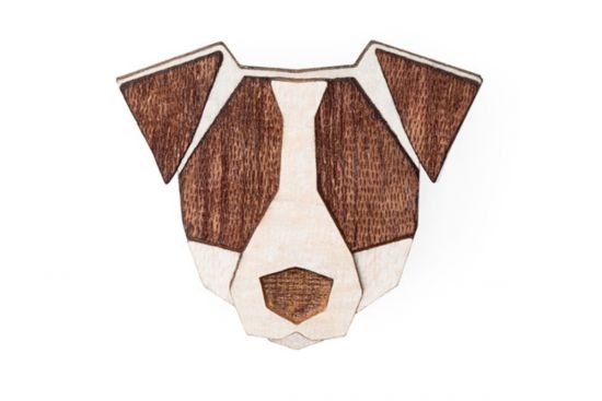 Jack Russell Brooch