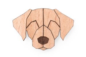 Labrador Brooch