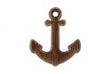 Broșă din lemn Anchor Brooch
