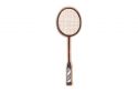 Broșă din lemn Badminton bat Brooch