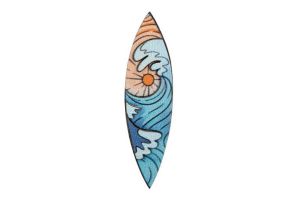 Broșă din lemn Surf Brooch