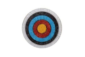 Broșă din lemn Target Brooch