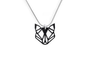 Black Foxy Pendant