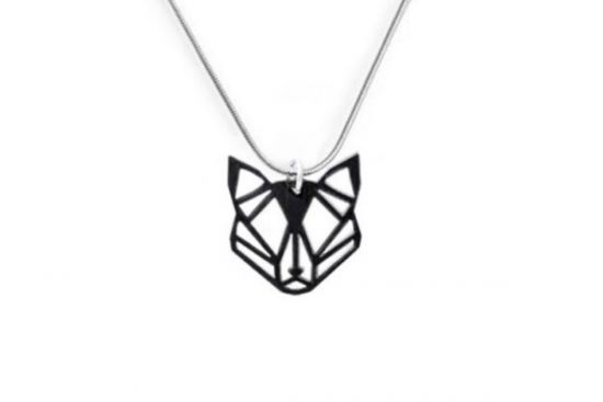 Black Foxy Pendant