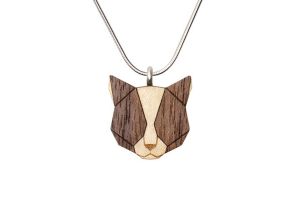 Grey Cat Pendant