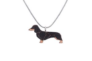 Walking Dachshund Pendant