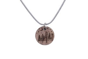 Wood Pendant