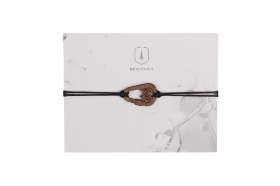 Bratara cu sir Carbine Wooden Bracelet