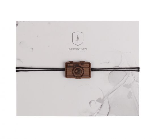 Camera wooden bracelet Camera wooden bracelet