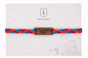 Tropical Wood Tag Bracelet