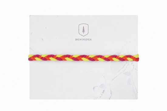 Neon Knitted Bracelet